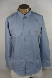 Overhemd lichtblauw lange mouw - meerdere maten - Britse Essex county Fire & Resque Service - origineel
