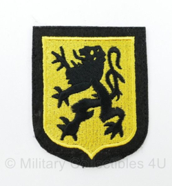 WO2 Duits Legion Flandern Armschild Waffen SS -  8  x 6,5 cm