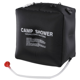 Solar Douche 40 liter - ZWART