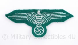 Replica Wo2 Duitse Waffen SS uniform adelaar flessengroen - 9,4 x 4 cm - replica