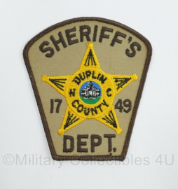 Embleem  Amerikaanse Sheriffs Dept - 11 x 10 cm - origineel