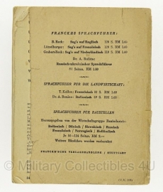 Russisch-Oekrains vertaalboekje - 15 x 11 cm. origineel WO2 Duits 1941