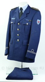 Belgische luchtmacht uniform set met alle insignes  - officier - Maat 46L = XL - origineel