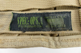 Spec-Ops MOLLE Mag pouch voor M4, C7 en C8 Coyote - 8 x 7 x 17 cm - gebruikt - origineel