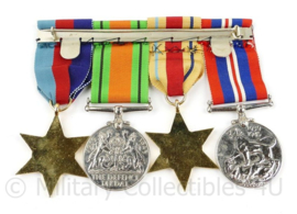 WO2 Britse medaille set - 13 x 10½ cm - origineel