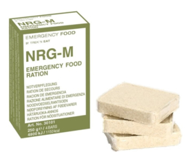 1 doos met 48 stuks NRG M Emergency Food Ration 1150 kcal Best Before 08-2031 - 28 x 24 x 26 cm