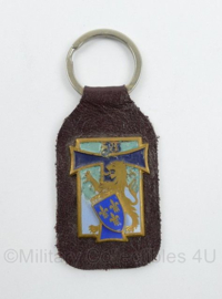 Belgische leger 58 eme Regiment de Transmissions sleutelhanger - 9 x 4 cm - origineel