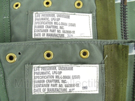 US Air Force life preserver pouches - set van 2 - origineel