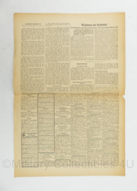 WO2 Duitse krant Frankische Tageszeitung nr. 211 8 september 1944 - 47 x 32 cm - origineel