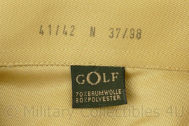 Duitse Bundespolizei Sachsen-Anhalt overhemd korte mouw - maat 41/42 - nieuw - origineel