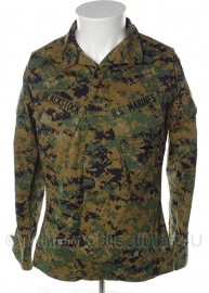 US Marine Corps Marpat jas - Digital Woodland - 32 XS - met insignes - origineel