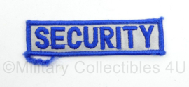 Security patch  - 10 x 3  cm