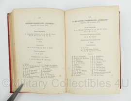 Jaarboekje der Adelborsten aan het Koninklijk Instituut voor de Marine te Willemsoord 1882 - 13,5 x 2 x 19,5 cm - origineel