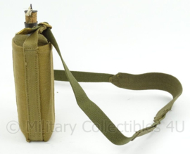 Britse M37 veldfles met originele WO2 hoes en draagriem