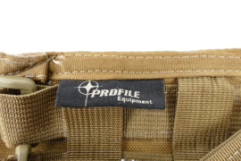 Defensie  Profile Equipment Molle Handgrenade pouch coyote - 8 x 6 x 14 cm - origineel