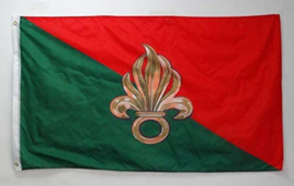 Franse Legion Etrangere Vreemdelingenlegioen vlag 150 x 90 cm.