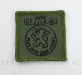 Defensie ILMO Instituut voor Leiderschap en Management Opleiding borstembleem - met klittenband - 5 x 5 cm - origineel