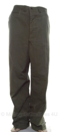 M43 Field trousers WO2 model - net naoorlogs Noors - maat 52 / omtrek 94