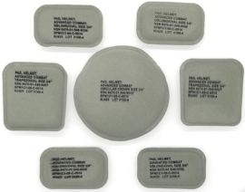 US Army ach FAST MICH helm Action pad system set  - pads voor fast MICH helmen - 7 delig ! - nieuw in verpakking - origineel
