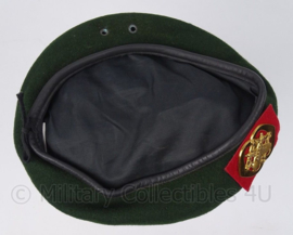 KL Koninklijke Landmacht baret met insigne "Intendance" - DT2000 baret huidig model - maat 55 - origineel