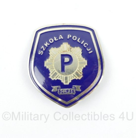 Poolse politie Szkoła Policji Słupsku speld - 4,5 x 4 cm - origineel