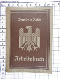 Wo2 Duits Arbeitsbuch uit 1935 - 10,5 x 15,5 cm - origineel