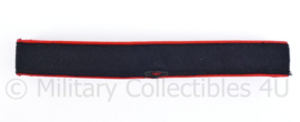 Korps Mariniers platte pet band - 30 x 3,5 cm - origineel