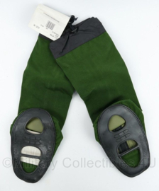 Berghaus goretex gaiters GROEN, model Yeti-Attak met zwarte stoffen neus - maat 36 tm. 39   - origineel - ongebruikt