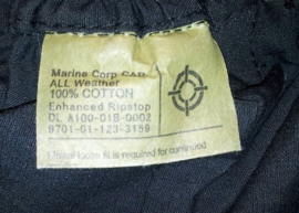 USMC pet - ZWART camo met zwart USMC logo- one size fits all