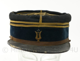 Franse dolman met kepie, giberne en foto van Caporal musicien van École d'Artillerie de La Fère - maat Medium - gedragen - origineel