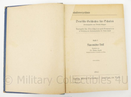 Duits 1943 boek Volk und Fuhrer Deutsche Geschichte fur Schule - origineel