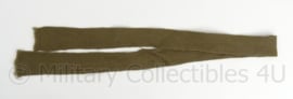 Belgische ABL leger antieke stropdas groen 1974 - 112 cm - origineel