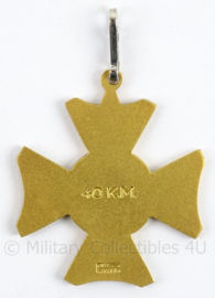Medaille Den Haag De Princevlag 1939 40 km- afmeting 3,5 x 3,5 cm - origineel