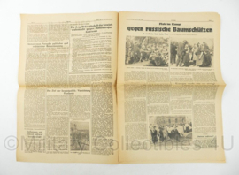 WO2 Duitse krant 8 Uhr Blatt Illustrierte Abendzeitung 27 juni 1941 - 47 x 32 cm - origineel