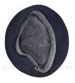 Britse leger donkerblauwe baret - merk Kangol  - maat 53 - origineel