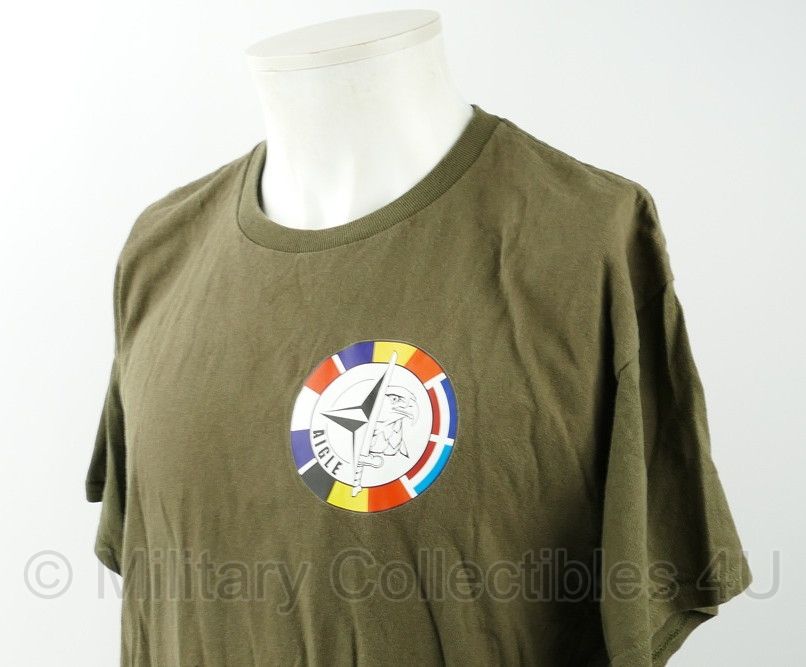 KL T-shirt Lupus Non Curat Numerum Aigle Roemenie  - maat Large - gedragen - origineel