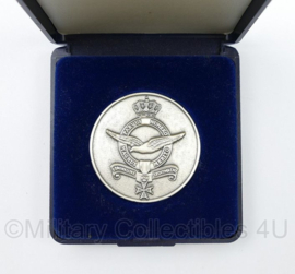 KLU Koninklijke Luchtmacht Beste Detachement 4 Daagse 2005 BDL coin in doosje - diameter 4 cm - origineel