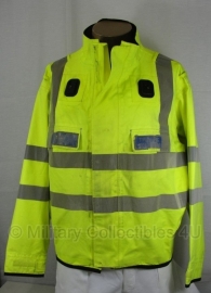 Britse Traffic Police politie jas geel reflecterend - Traffic Warden - maat XXL Tall - origineel -