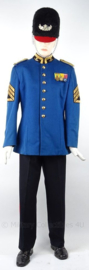 KLu Luchtmacht Muziekkorps uniform set met broek, schoenen, jasje en muts - met originele insignes en medailles - maat - origineel