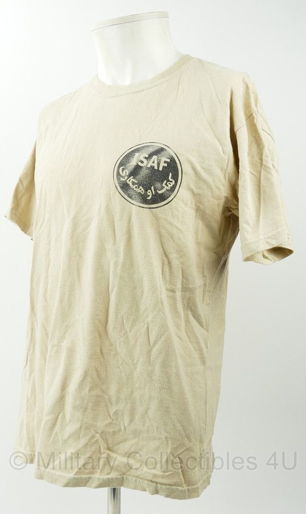 KL T-shirt ISAF TK Survival Run - maat Medium - gedragen - origineel