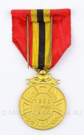 Belgische "1865-1905" goud medaille - Origineel