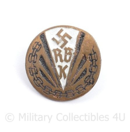 WO2 Duitse speld RBK Reichsbund der Körperbehinderten Mitgliedsabzeichen - diameter 2 cm - origineel