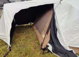 US Army 3 persoons  Eureka LEWS Lightweight Extreme Weather Tent met GREEN, TAN (khaki) EN WHITE fly Sheet  origineel