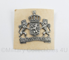 Nederlandse Ambtenaar pet insigne - 4 x 3,5 cm -  origineel