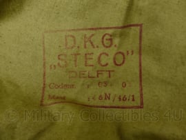 Zeldzame vroege MVO DKG eind jaren 40 wollen mantel - lijkt op WO2 US model  - maat 46 - gedragen - origineel