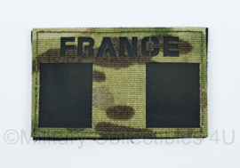 Franse leger infrarood patch - met klittenband - FRANCE - 5 x 8 cm