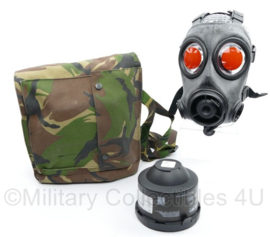 Defensie AMF12 gasmasker met houdbaar 03/2029 gevechtsfilter - maat 1 - masker nog geseald - origineel