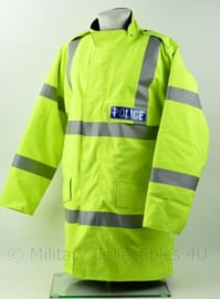 Britse Politie Police geel jack met voering - maat Large - nieuw - origineel