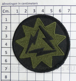 US 93rd Signal Corps Brigade patch - diameter 7 cm - origineel