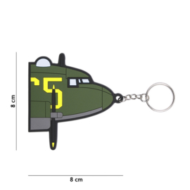 Sleutelhanger 3D PVC - WW2 C-47 Skytrain
